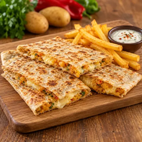 Patatesli Kaşarlı Gözleme