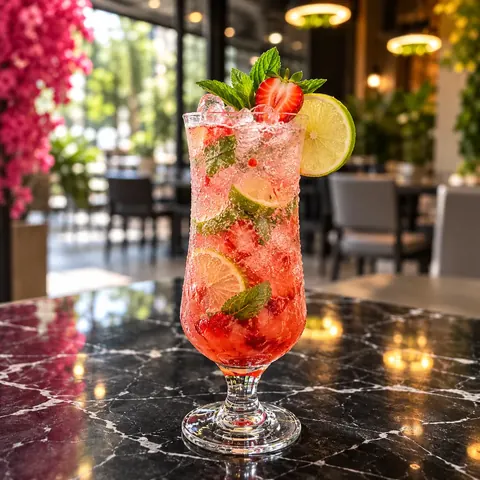 Çilekli Mojito