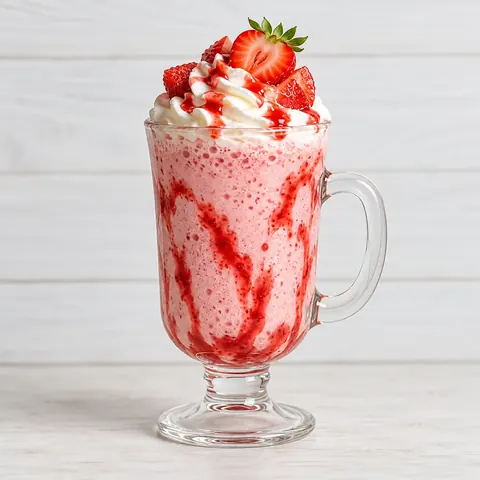 Çilekli Frappe