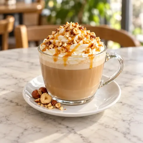 Toffenut Latte