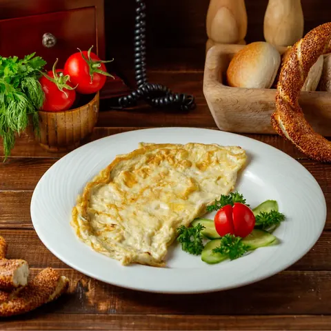 Kavurmalı Omlet