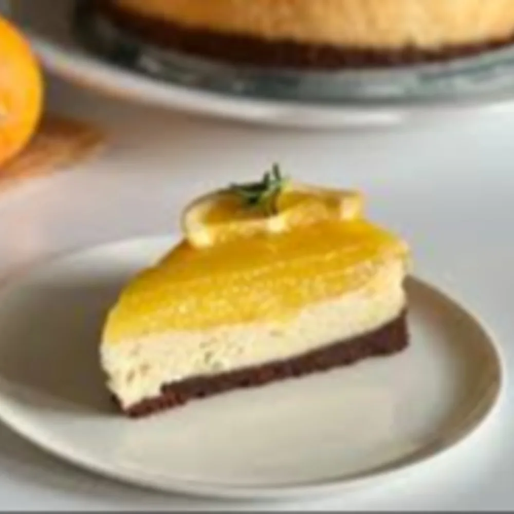 Portakallı Cheesecake